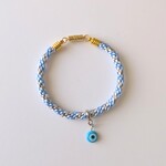 ナザールボンジュウ トルコのお守り組紐ブレスレットアクセサリー