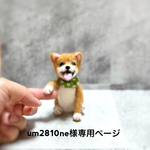 再販 送料無料「お手❗️柴ちゃん」羊毛フェルト  