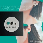 KAKER×DOT  エメラルドグリーン×ボーダー