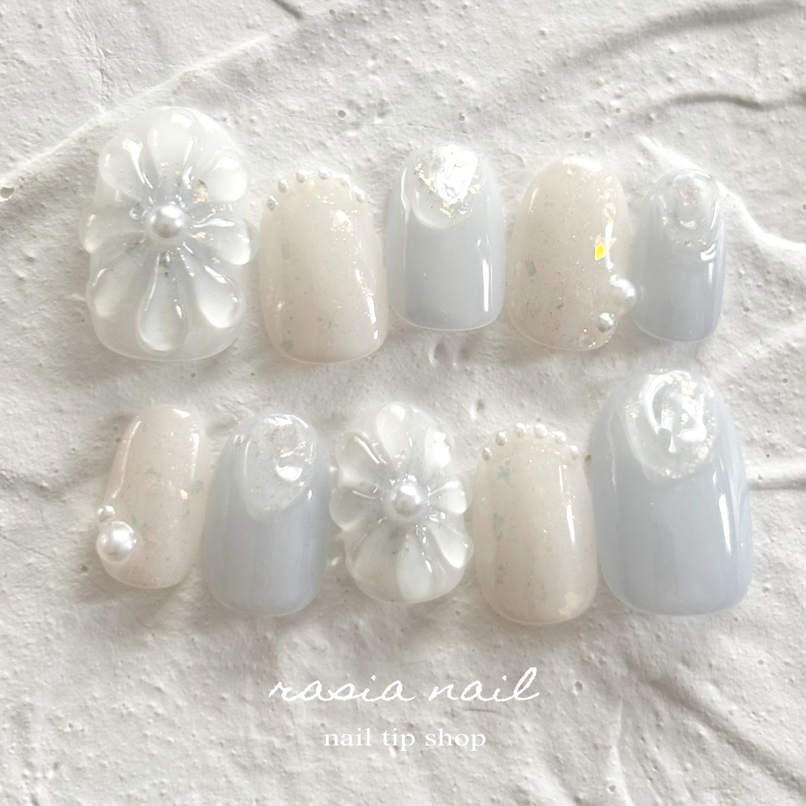 和装フラワーネイル 成人式 結婚式 卒業式 - rasia nail GALLERY
