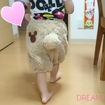 ダッフィー風 ふわふわもこもこ パンツ
