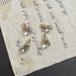 4個✦クリアドロップチャーム