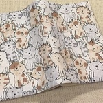 ブックカバー　文庫用　ヒーリングcat