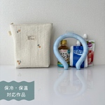 再販♡NEW／洗える！ヌビの保冷ポーチ（チェリー柄）　《完成品・送料込み》