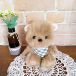 きみのともだち＊毛の長い、くまちゃんのぬいぐるみ②