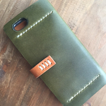 本革  iphone6 ケース ★カーキ★