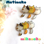 ＊再販＊もちねこのしっぽぷらぷらブローチ