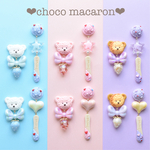 クマ＆アイス×ピアス/イヤリング