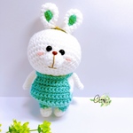 うさぎさんキーホルダーつき