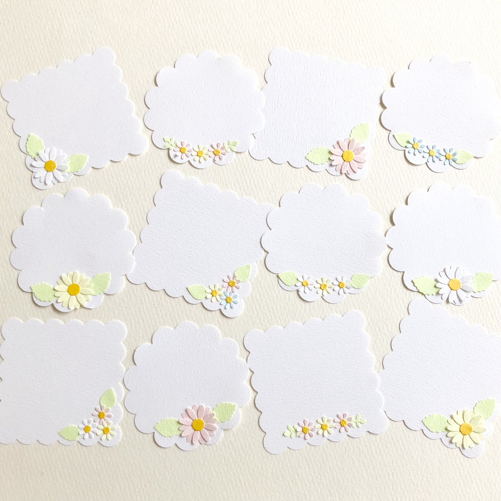 クラフトパンチの桜の花🌸〜サクラ 色紙 寄せ書き 卒園卒業アルバム