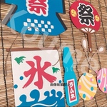 夏祭り 花火大会 壁面飾り POP