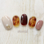 再9べっ甲 ネイル