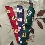 【むっく様】扇子ケース　23cmサイズ　将棋駒柄　赤