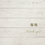専用　