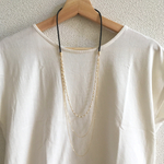 再販♡レザーコード 3連ロングネックレス