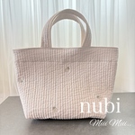 数量限定！nubi ヌビバッグ  トートバッグ イブル ヌビ 韓国ヌビ生地 刺繍ヌビ