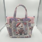 ❣️sola115様専用です❣️
❣️Prettyなポメちゃんのサイドポケットつきトートバッグ❣️