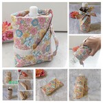 保冷  くっつくカバー（マジックテープ留）クーリッシュ〜500ml、ミニアイス枕カバー、おやつ入れ