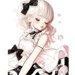 chan.ce オリジナルステッカー　2種4枚入り  rain drop A 〜B 人物ステッカー　