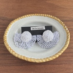 刺繍イヤリング/ピアス　