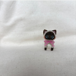ブルーアイ　小さなシャム猫ちゃん　モールアート　モールベア 
