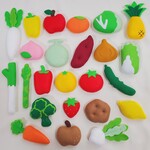 フェルトままごと  選べる野菜と果物5個セット