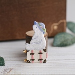 おでかけクマさんブローチ