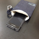 引っ掛けスマホポーチ
