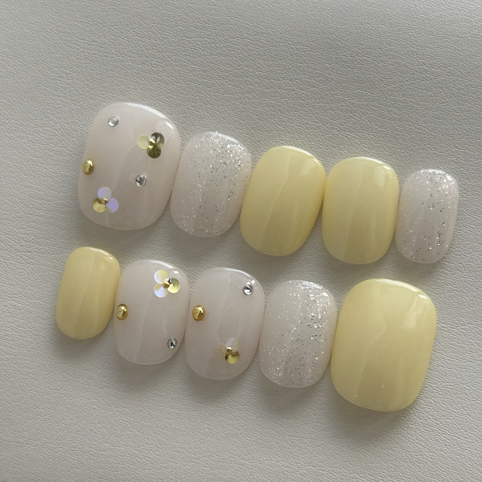 とろける?butter yellow design バターイエローネイル/お花ネイル 