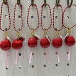 りんご飴のキーチェーン