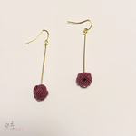 秋色水引ピアス