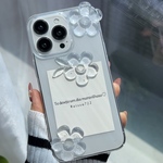 R160 フラワー　　　　　                  iPhoneケース　スマホケース　　クリアケース