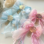 【取り外し可能♡1つで3通りオーガンジー♡チョーカー♡浴衣帯♡キッズリボン】 撮影用  プレゼント  ギフト イベント用 猫 犬 犬用チョーカー 夏 浴衣  帯 キッズリボン