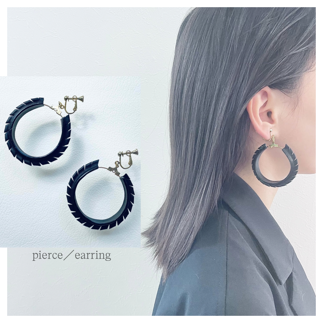 14kgf】サークルキャッチレスピアス ピアス（スタッド・一粒