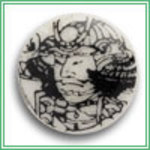 薩摩ボタン(15mm)単品 SB-146(15mm)単品＜将軍2＞/SBB1-146