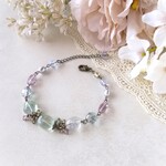 フローライトのアンティークなブレスレット   