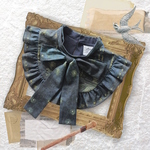 付け襟／ゴッホ「星降る夜、アルル」 Gogh-La nuit étoilée, Arles bowtie yorkcollar