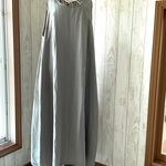 ダブルガーゼのジャンパースカート（ストーングレー）
