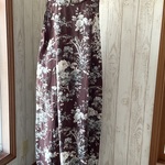 綿麻のジャンパースカート&ペチパンツ2着（花柄）meru様専用