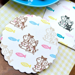 お魚エッホ🐟ねこちゃんズはんこ