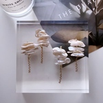 2pcs)3995)淡水パールチェーン）#3d