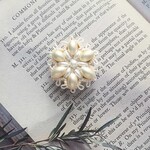 ヴィンテージパールが咲くボタンカバー｜装いにそっと咲く小さな物語