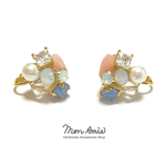 【送料無料】Pastel Bijou Earring ♯2