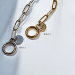 Engrave Me Set - 刻んで、想いを残す - 刻印チェーンネックレス シルバー イニシャル シルバーアクセサリー ペア ペアネックレス ブレスレット サージカルステンレス 記念日 