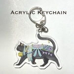 チャグニャン　クロ　アクリルキーホルダー
