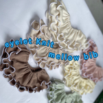 送料込み　\\eyelet knit//韓国生地　メロウスタイ　フリルスタイ　アイレットニット　006