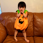 男女兼用。70＋1/2サイズ ハロウィンカボチャの着ぐるみ