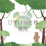 オーダー💐びすけっと様専用