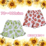 ☆受注生産☆くだもののフリルショートパンツ 【メロン・りんご】