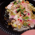 金目鯛のカルパッチョ・和風仕立て